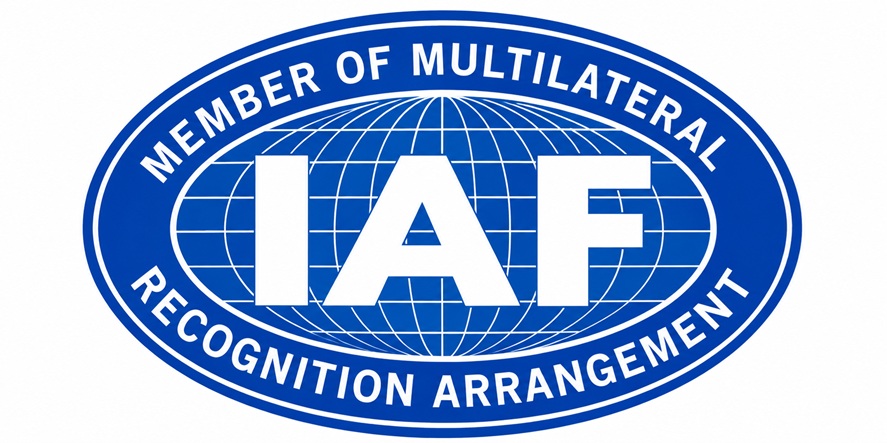 IAF recognition logo